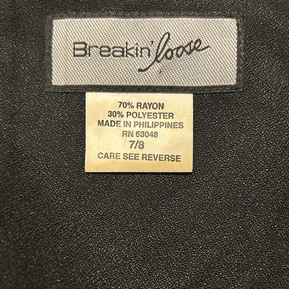 Breakin’ Loose Black Maxi Dress - Picture 5 of 6